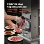 Electric Sausage Stuffer, 22 LBS / 10 L Vertical Meat Stuffer, Stepless Speed Control and Foot Pedal, Stainless Steel Heavy Duty