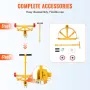 55 gallon tromme dolly, 1200 lbs belastningskapacitet, tønde