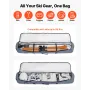 Snowboard Bag, Up to 65 in/165 cm, Padded Skis & Snowboards Bag for Air Travel, 600D Waterproof Oxford Fabric, with Adjustable I