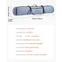 Snowboardtaske, op til 165 cm, polstret ski- og snowboardtaske