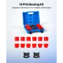 VEVOR Bearing Press Kit, 14 Pcs, Bearing Race and Seal Driver Set with Bushings and Adapters, Bushing Driver Tool Set, Heavy Dut