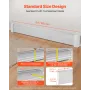 VEVOR Baseboard Heater Covers, Premium Series 1832 mm Standard Electric Heating Unit Front Cover for Home Improvement, Heavy Dut
