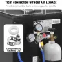 Double Gauge Regulator, CO2-regulatormåler med 0-60psi, tungt