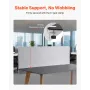 VEVOR Desk Divider Privacy Panel, 1524 x 610 mm Clamp-on Office Desk Skillevæg, PET Cubicle skillevægspanel, Workstation Privacy