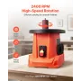 oscillerende spindelpudser, 2000 o/min bordsliber med 6 ærmer