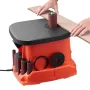 VEVOR Oscillating Spindle Sander, 2000RPM Benchtop Spindle Sander with 6 Sleeves (12.7–76.2 mm), 16mm Stroke & 397 x 295 mm Cast