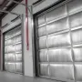 Double Reflective Insulation Roll, Perforated Woven Fabric Radiant Barrier, 0.15mm 76.2m x 1.22m, Double-Sided Aluminum Foil Hea