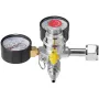 Double Gauge Regulator, CO2-regulatormåler med 0-60psi, tungt