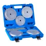 Bearing Press Kit, 7 Pcs, Bearing Race and Seal Driver Set with 5 Bushings, Handle Shaft and Extension Rod, Bushing Driver Tool 