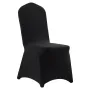 VEVOR 150 Pcs Black Chair Covers, Polyester Spandex Chair Cover, Stretch Slipcovers for Wedding Party Dining Banquet Flat-Front 
