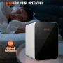 Mini Fridge, 10L/12 Cans Compact Personal Fridge, AC/DC Portable Thermoelectric Cooler and Warmer Refrigerators, Skincare Fridge