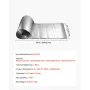 Double Reflective Insulation Roll, Double-Sided Aluminum Foil Radiant Barrier, 6mm 30.48 m x 1.22 m, Dual-Layer Air Bubble Heat 