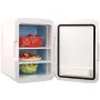 Mini Fridge, 10L/12 Cans Compact Personal Fridge, AC/DC Portable Thermoelectric Cooler and Warmer Refrigerators, Skincare Fridge