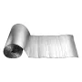 VEVOR Double Reflective Insulation Roll, Double-Sided Aluminum Foil Radiant Barrier, 6mm 30.48 m x 1.22 m, Dual-Layer Air Bubble