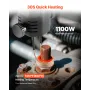 Induction Heater Bolt Removal, 1100W 230V Magnetic Induction Heater Kit, Handheld Nut Buster Tool, Mini Heating Machine for Rust