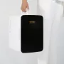 Mini Fridge, 10L/12 Cans Compact Personal Fridge, AC/DC Portable Thermoelectric Cooler and Warmer Refrigerators, Skincare Fridge