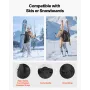 Ski Boot Bag Snowboard Boots Travel Backpack 55L Waterproof Oxford Black