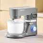 VEVOR Ice Cream Maker, 1.7 L Capacity, 6-Speed Electric Stand Mixer, with LED Digital Display & Timer, Mixing Paddle, Dough Hook
