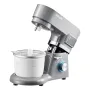 Ice Cream Maker, 1.7 L Capacity, 6-Speed Electric Stand Mixer, with LED Digital Display & Timer, Mixing Paddle, Dough Hook, Spla