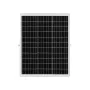 VEVOR 25W 12V Solar Panel Battery Charger, Solar Battery Trickle Charger Maintainer with Intelligent MPPT Controller & Adjustabl