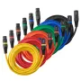 XLR Cable 6.1 m, 6 Pack, Shielded Balanced DMX Male to Female Microphone Cables, Gold-Plated 3-Pin XLR Mic Speaker Cord Wires, f