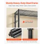 Clothing Garment Rack, Heavy Duty Clothes Rack, Freestanding Clothes Racks with Steel Frame, 363 kg Load Capacity Closet Wardrob