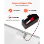 20W 12V Solar Battery Trickle Charger Maintainer, Mono Solar Panel Battery Charger with Built-in MPPT Controller & Adjustable Mo