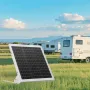 20W 12V Solar Battery Trickle Charger Maintainer, Mono Solar