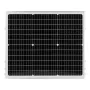 VEVOR 50W 12V Solar Battery Trickle Charger Maintainer, Mono Solar Panel Battery Charger with Upgraded MPPT Controller & Adjusta