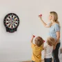 elektronisk dartskive, 391 mm dartskive med 43 spil og 320+