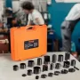 Ball Joint Press Kit, 25 pcsTool Kit, C-press Ball joint Remove and Install Tools, for Most 2WD and 4WD Cars, Heavy Duty Ball Jo