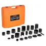 Ball Joint Press Kit, 25 pcsTool Kit, C-press Ball joint Remove and Install Tools, for Most 2WD and 4WD Cars, Heavy Duty Ball Jo