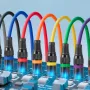 XLR Cable 1 m, 10 Pack, Shielded Balanced DMX Male to Female Microphone Cables, Gold-Plated 3-Pin XLR Mic Speaker Cords Wires, f