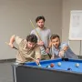 poolbord, 213 cm bærbare billardborde, justerbare fødder