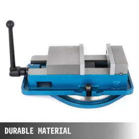 80MM Heavy Duty Milling Vise Bench Clamp Vise High Precision Clamping Vise 3 Inch Jaw Width with 360 Degree Swiveling Base CNC