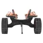 Kayak Cart, 136.1 kg Load Capacity, Foldable Kayak Trolley with 25.4 cm Solid Rubber Tires & 1 Ratchet Strap, Paddle Board Troll