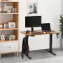 Højdejusterbart skrivebord, 55,1 x 27,6 in, 3-nøgletilstande