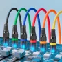 XLR Cable 4.57 m, 6 Pack, Shielded Balanced DMX Male to Female Microphone Cables, Gold-Plated 3-Pin XLR Mic Speaker Cord Wires, 