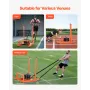 VEVOR Vægtslæde, Steel Power Sled, Fitness styrketræningsslæder til atletisk træning Hastighedsforbedring, Workout Fitness Eq