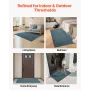Front Door Mat, 1829 x 1219 mm Commercial Floor Mat for Indoor and Outdoor, Industrial Entrance Carpet with PVC Backing, Heavy D