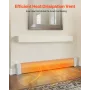 VEVOR Baseboard Heater Covers, Premium Series 1527 mm Standard Electric Heating Unit Front Cover for Home Improvement, Heavy Dut