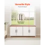 kattebakkekabinet til multikatte, 120 cm skjult kattebakkeskab