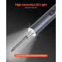 Electric Precision Screwdriver Set, 48 Magnetic Bits, Mini Electric Screwdriver with Magnetic Storage Box, S2 Steel Bits, LED Li