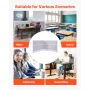 Office Divider Privacy Skillevægge, 2-Pack, 1,83m x 1,22m