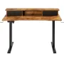 Højdejusterbar skrivebord, 47,2 "x 23,6" Electric Dual Monitor