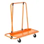 Drywall Cart Dolly, 816 kg bæreevne, stålpanel Dolly med 4