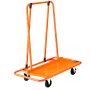 Drywall Cart Dolly, 816 kg Load Capacity, Steel Panel Dolly with 4 Swivel Casters, Durable & Long-lasting, Panel Truck Cart with