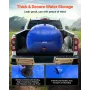 Water Storage Bladder, 400L Water Storage Container Tank, 1000D PVC Large Capacity Soft Bag Bladder, Foldable Portable for Garde