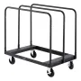 Drywall Cart Dolly, 816 kg lastkapacitet, stålpanel lastbilvogn