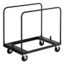 Drywall Cart Dolly, 816 kg Load Capacity, Steel Panel Truck Cart with 12.5 mm Swivel Casters, Lumber Drywall Dolly with with Tie